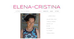 Desktop Screenshot of elenacristina.com